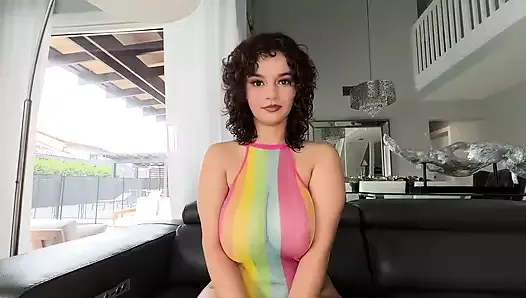 tüm doğal büyük memeli yavru crystal chase en büyük göğüslere sahip ve ben onları büyük penisimle sikişiyorum sonra onu sıkı amına sokuyorum