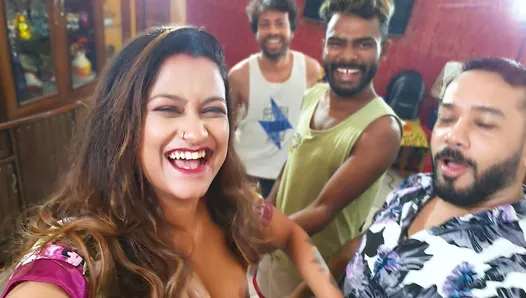 starsudipa'nın 1. kez gerçek çift penetrasyonla ilgili başka bir ateşli ve seksi pov vlog'u (hintçe ses)