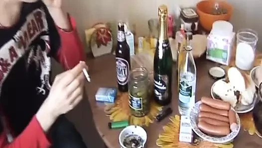 Amatör Alman Bebekler paylaşım büyük çük içinde ateşli üçlü