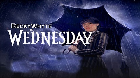 Yaramaz Kız Öğrenci Wednesday Addams Götünden Fena Sert Siktiriyor 