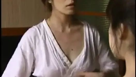 japon kimono lezbiyen aşıklar