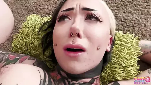 Lorelai İntihar Sıkı göt deliği ilk Kez sikildi