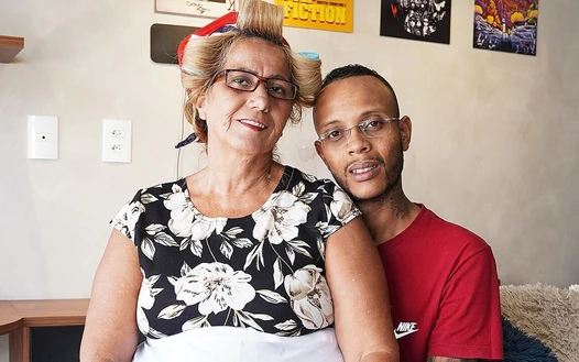 BBW göt sikildi tarafından ona BBC sıska Toyboy