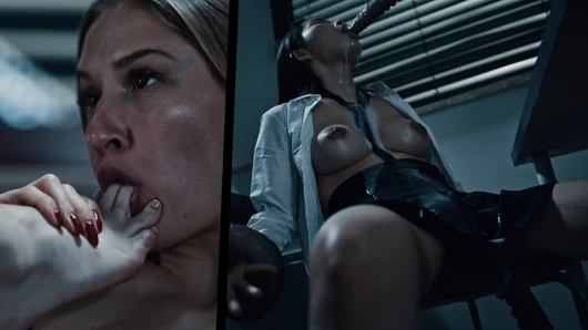 Canlı Aksiyon Japon Anime Korku - Asyalı Kız Öğrenci Öğretmen Sınıfta Azgın İblis Vored tarafından sikildi